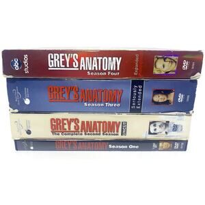 Grey's Anatomy TV Series DVD Season 1 2 3 and 4